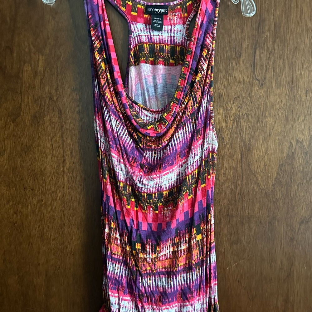 Lane Bryant Multicolor Tank Top